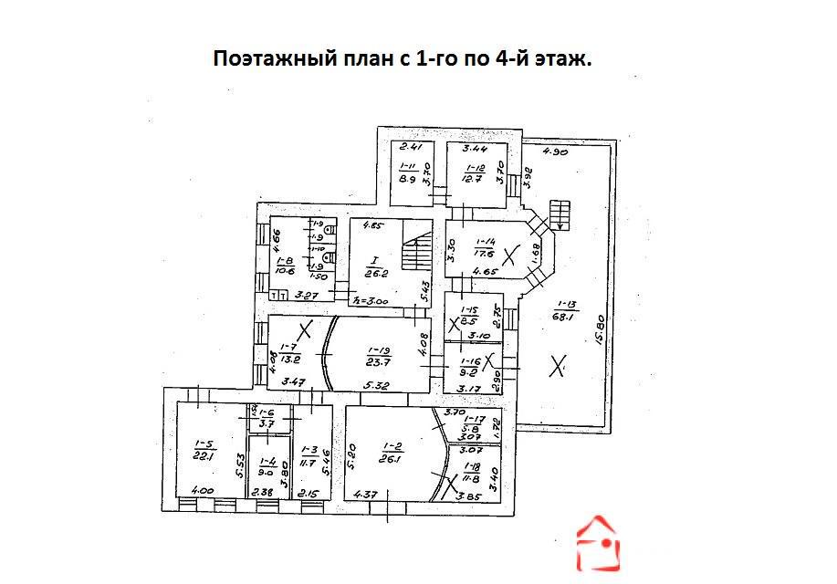Коммерческая недвижимость Одесса - аренда офиса в Приморском р-не.
