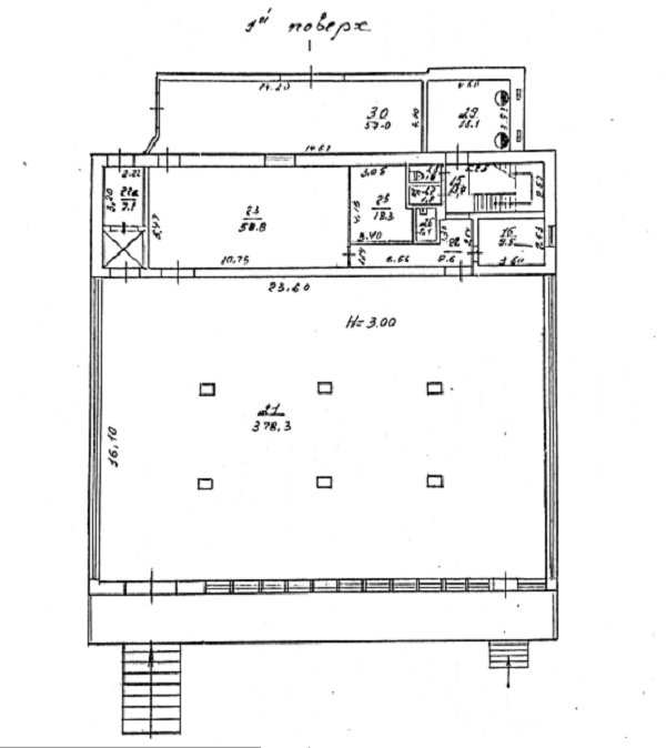 Продается отдельно стоящее здание 1080 кв.м на ул. Балковской ID 54006 (Фото 2)