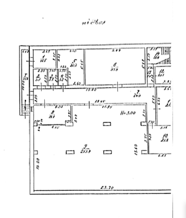 Продается отдельно стоящее здание 1080 кв.м на ул. Балковской ID 54006 (Фото 3)