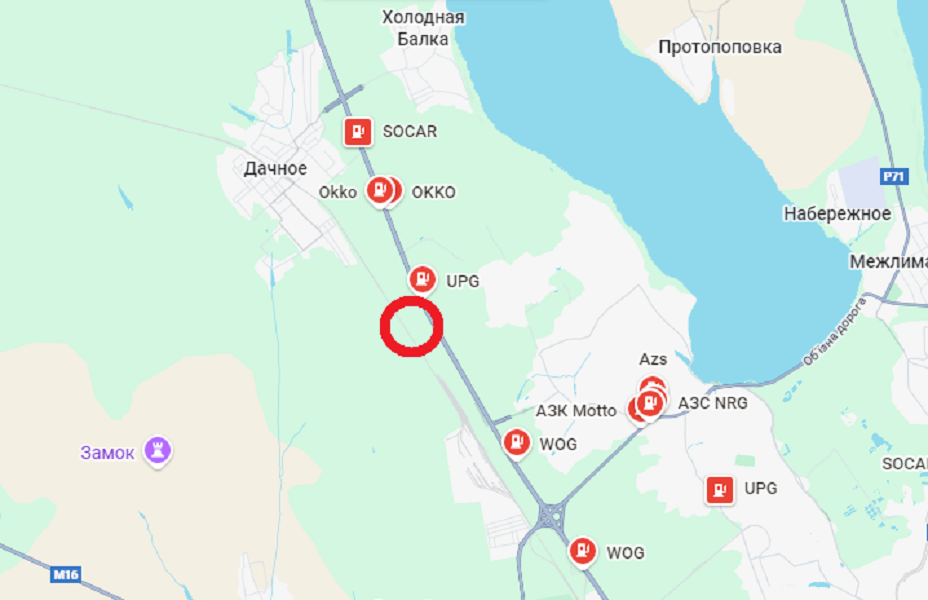 Фасадный участок на Киевской трассе — под торгово-складской комплекс ID 54011 (Фото 1)