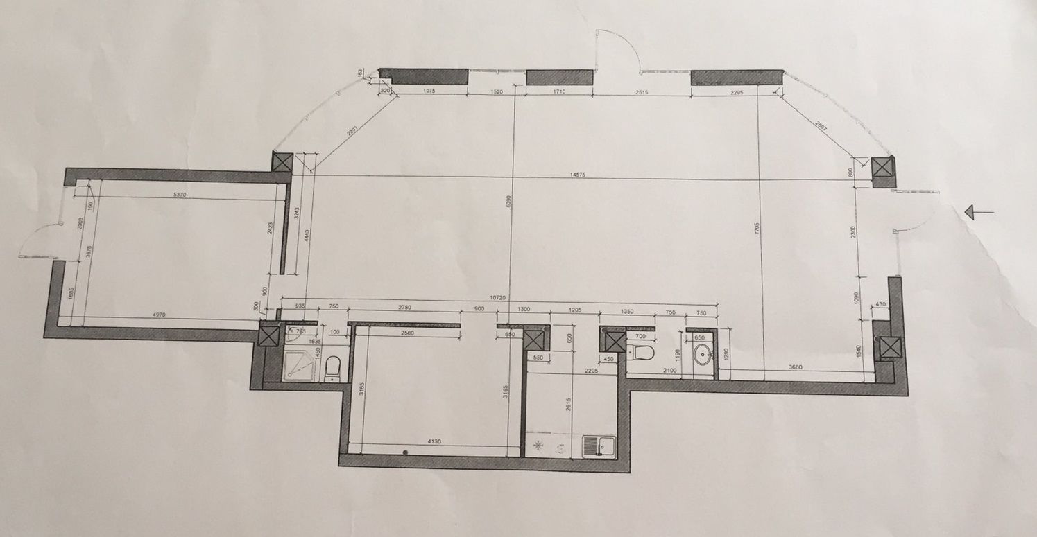 Аренда офиса 150 м² на Французском бульваре в ЖК "Крит" ID 54159 (Фото 8)