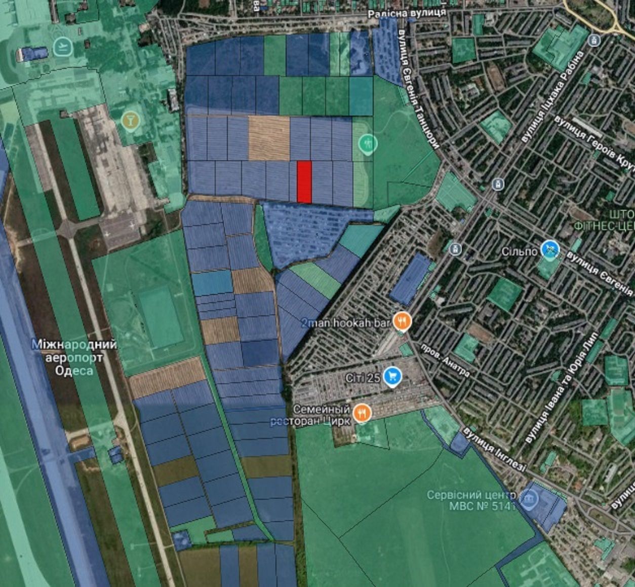 В продаже участок 1.48 ГА, Хаджибейский район, квартал ул.Радостная ID 54211 (Фото 2)