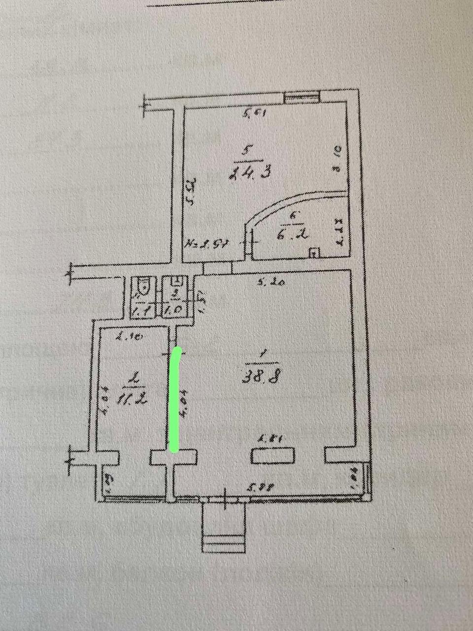 Аренда фасадного помещения 98 м² на проспекте Шевченко.  ID 54246 (Фото 6)