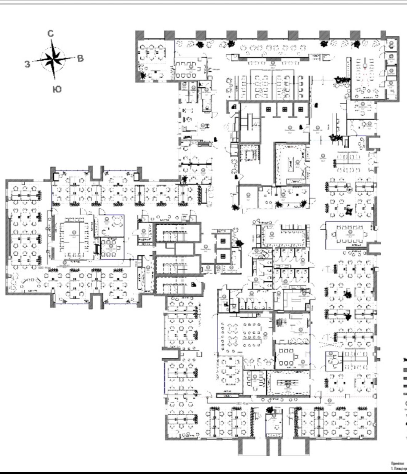 ПРОДАЖА ОФИСНОГО ЭТАЖА 1995 м² В ЖК "БАШНЯ CHKALOV"  ID 54307 (Фото 6)