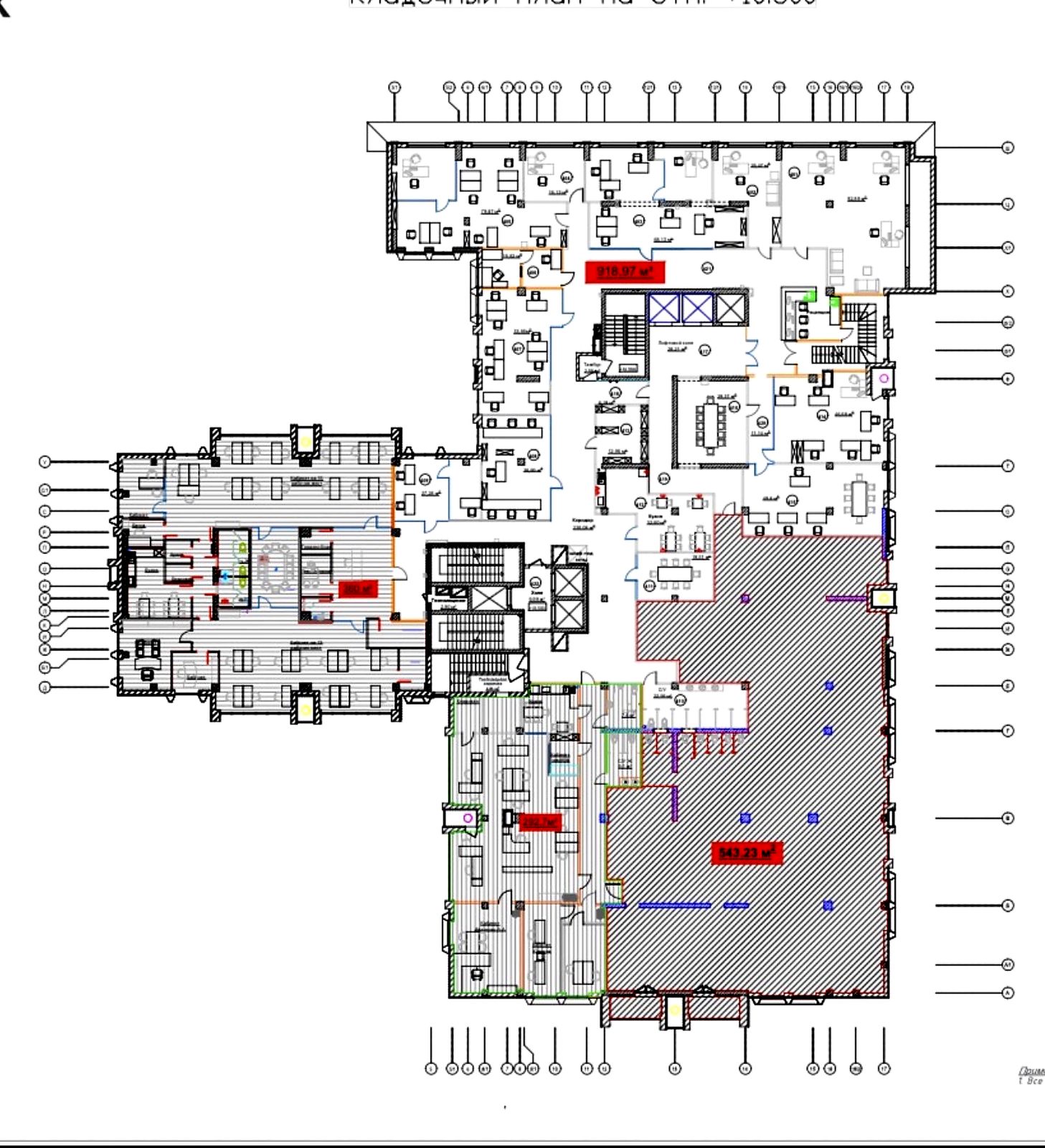 ПРОДАЖА ОФИСНОГО ЭТАЖА 2115 м² В ЖК "Башня CHKALOV" ID 54306 (Фото 5)