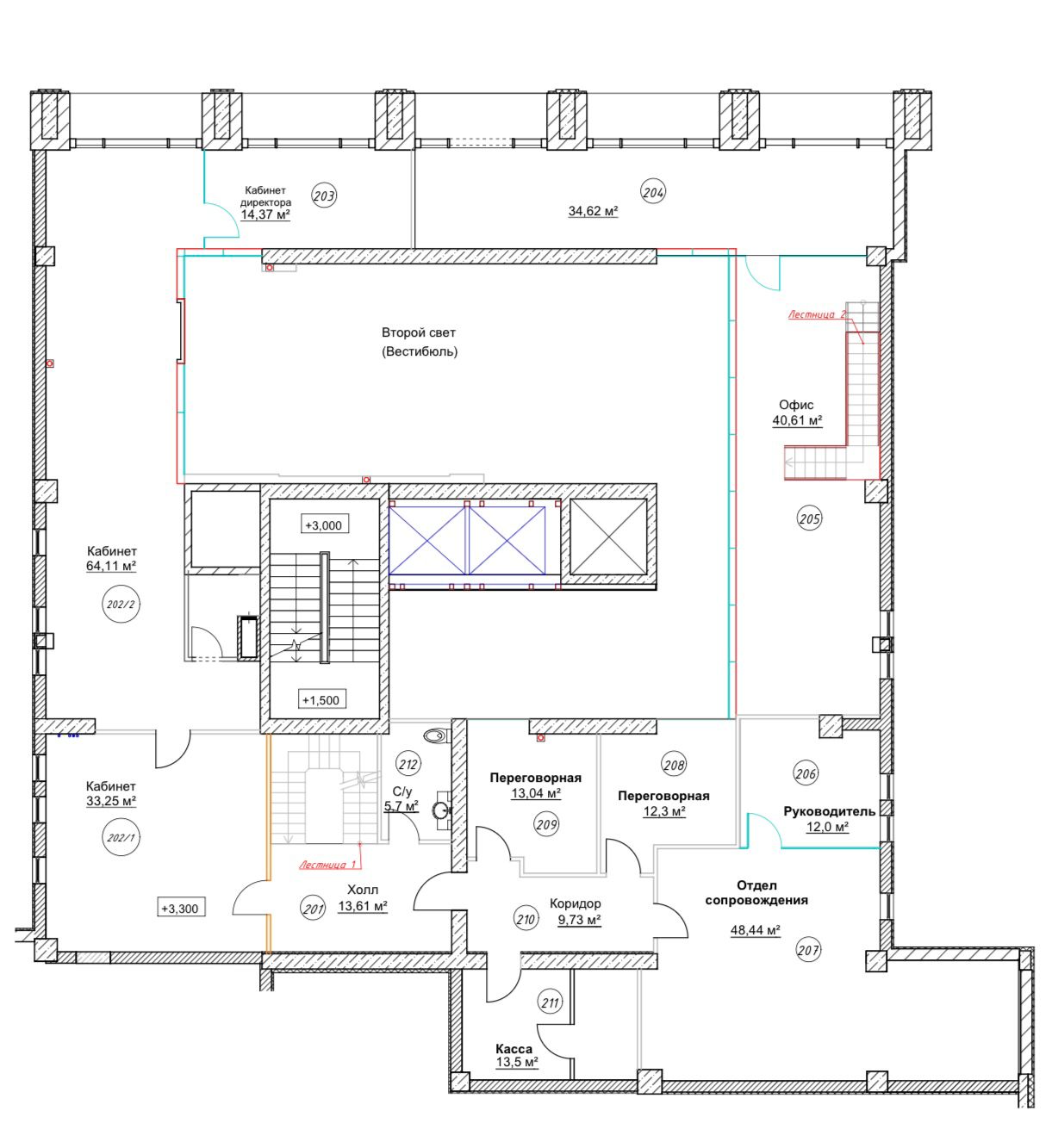 ПРОДАЖА КОММЕРЧЕСКОЙ НЕДВИЖИМОСТИ 545 кв. м. в ЖК "Башня CHKALOV"  ID 54321 (Фото 4)