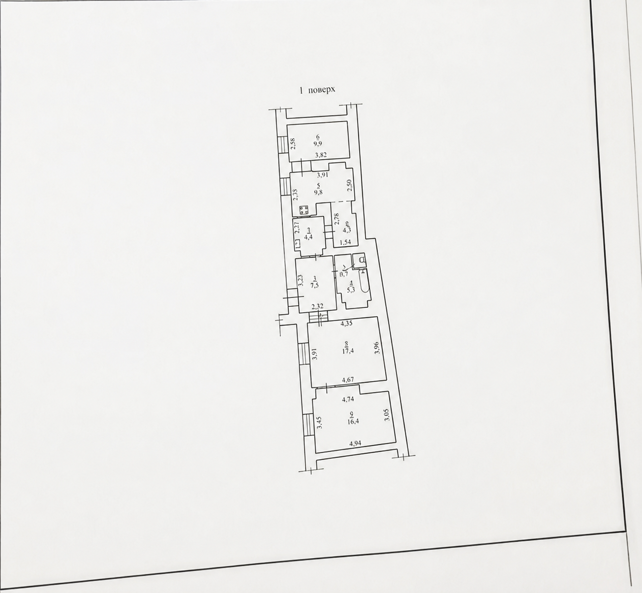 Продажа квартиры под офис 74 м² в историческом центре Одессы ID 54360 (Фото 7)